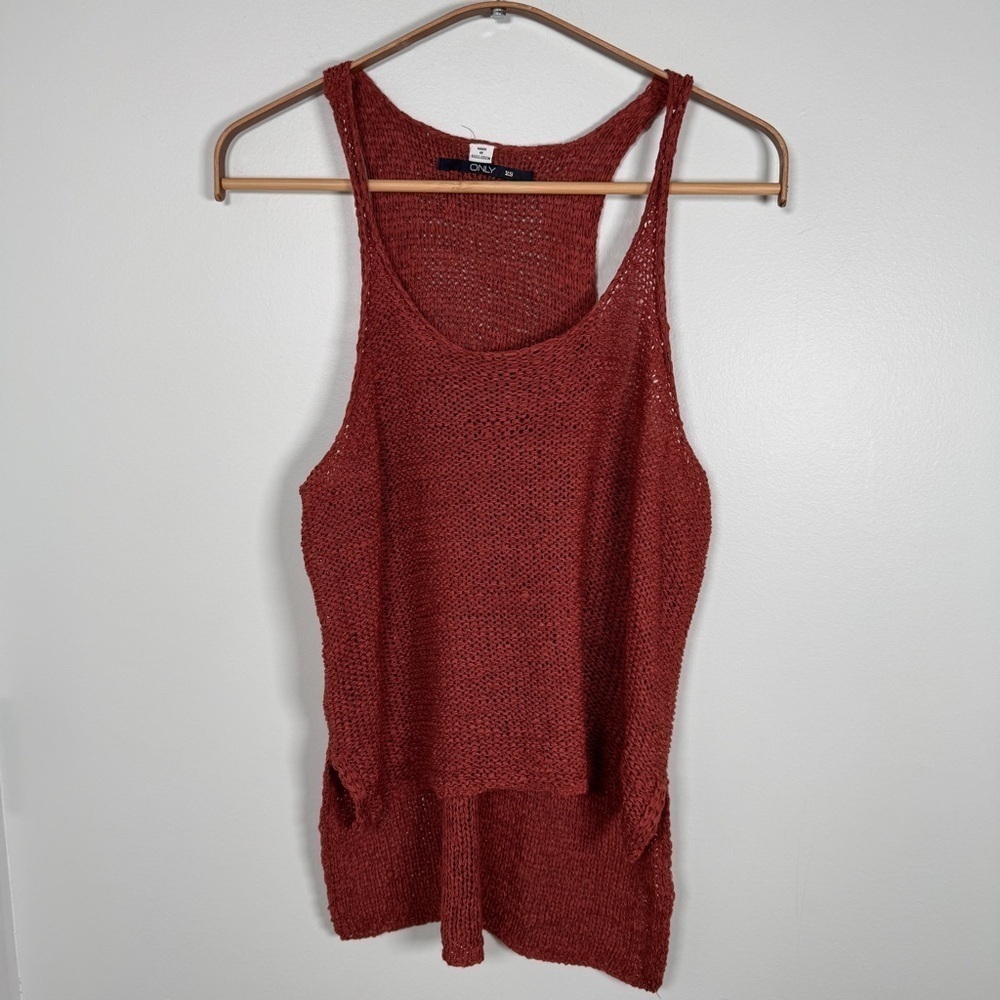 Only Cooper Hollow Knit Tank Top